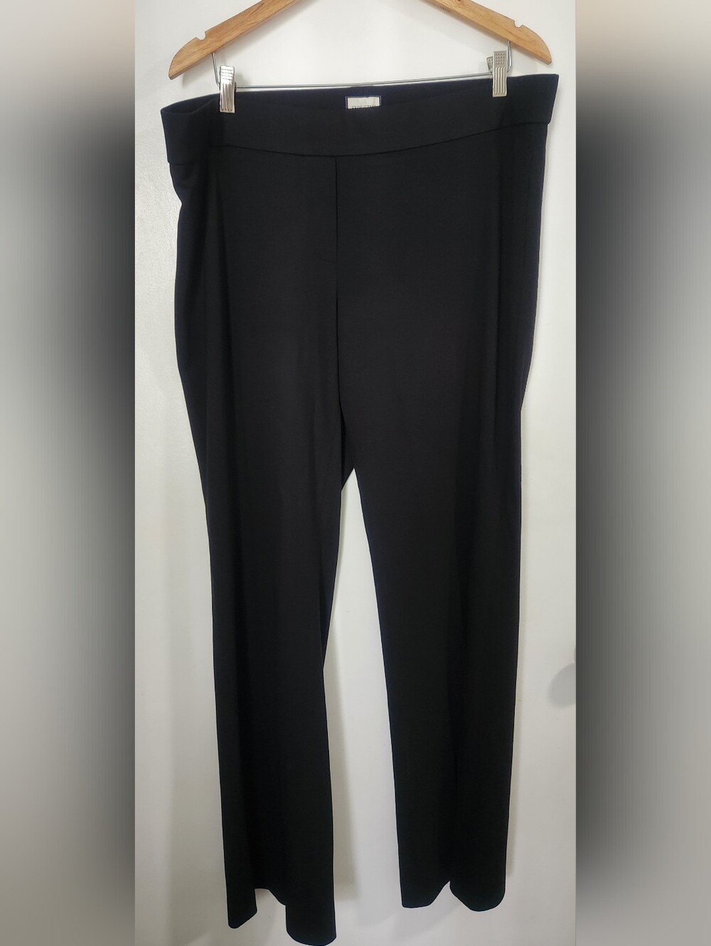 Seductive Pants Size 18 Black Stretch Knit